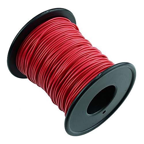 Red 0.5mm² 16/0.2mm Stranded Copper Cable Reel Automotive General Purpose 50M