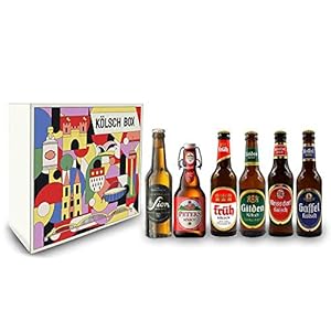 Kölsch 6er Bier Set – Sion (4,8% Vol.) + Gaffel (4,8% Vol) + Früh (4,8% Vol.) + Gilden (4,8% Vol.) + Reissdorf (4,8% Vol…