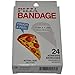 BioSwiss Bandages, Pizza Shaped Self Adhesive Bandage, Latex Free Sterile Wound Care, Fun First Aid Kit Supplies for Kids, 24 Count