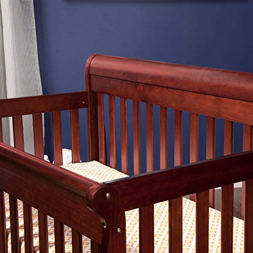 DaVinci Kalani 4in1 Convertible Crib in Rich Cherry, Greenguard Gold