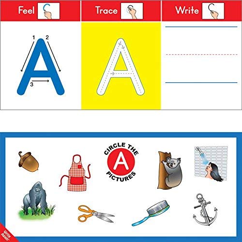 Buy Really Good Stuff Feel, Trace and Write Alphabet Cards and Dry