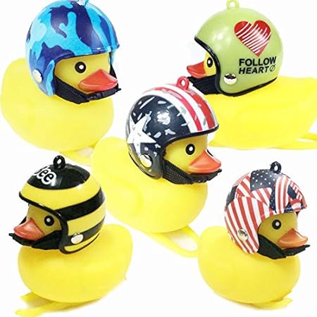 Lustige Ente Für Motorrad Lenker - Niedliche Quietsche-Ente Als Deko