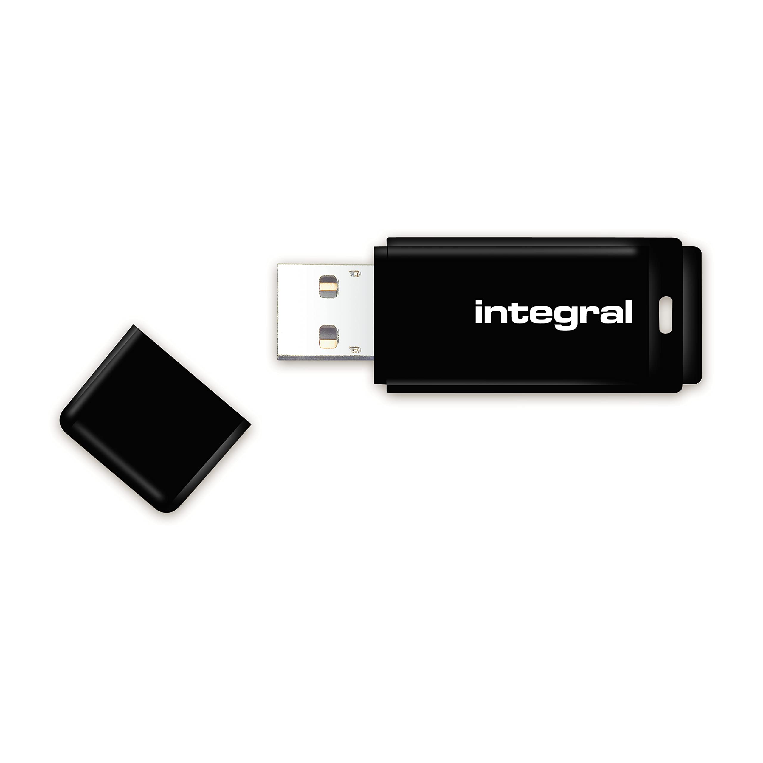 Integral 16GB Black USB 2.0 Memory Flash Drive