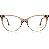 TOM FORD Eyeglasses FT5513 045 Shiny Light Brown, 54/16/140