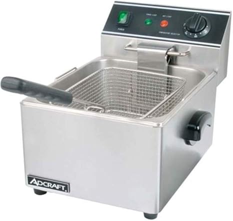 2500w 6l Electric Countertop Deep Fryer Commercial Basket French