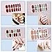 TYLCC 14 Sheets Full Wraps Nail Polish Stickers,DIY Self-Adhesive Nail Art Decals Strips Manicure Kit for Women Girls Festive Gifts, Birthday Gifts,Art Theme Party