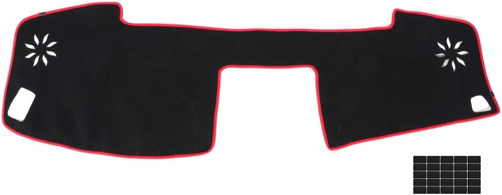 Duokon Dash Mat Protector, Car Dashboard Avoid Light Pad Cover Instrument Platform Mat for Tundra 2008-2013