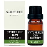 Nature Hue - Rosemary Essential Oil 10 ml, 100% Pure Therapeutic Grade, Undiluted