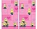 Despicable Me Minions Pink Curtains - Set of 2 w/ Tie Backs