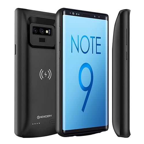 NEWDERY Upgraded Battery Case for Galaxy Note Qi Wireless