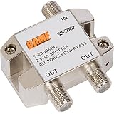 BAMF 2-Way Coax Cable Splitter Bi-Directional MoCA 5-2300MHz