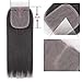 Ayana Brazilian Virgin Hair Straight Middle Part 3.5X4 Lace Closure 100% Unprocessed Human Hair Lace Closure Double Lace Net Closure (8