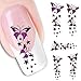 Sandistore Fashionable Water Transfer Slide Decal Sticker Nail (XF1429)