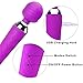 Louviva Clitoris Stimulation Vibrator, 10 Speeds Silicone Adult Rechargeable Sex Massage Toy for Women and Couples (Purple)