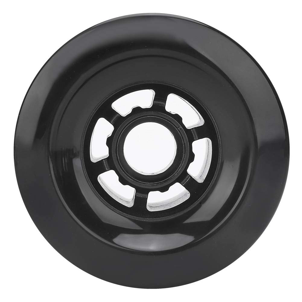 Skateboard Wheels, Shockproof Durable Electric Scooter Tires PU 80A 90mm with Bearings for Longboard Riders City Commuters Park Enthusiasts Daily Use