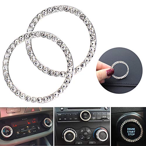 4 Crystal+Rhinestone+Universal+Sticker+Ignition