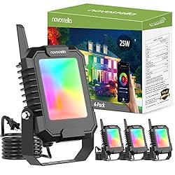 NOVOSTELLA Smart RGB LED Flood Light 25W Tunable