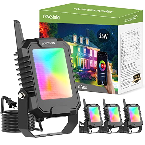 NOVOSTELLA Smart RGB LED Flood Light 25W Tunable