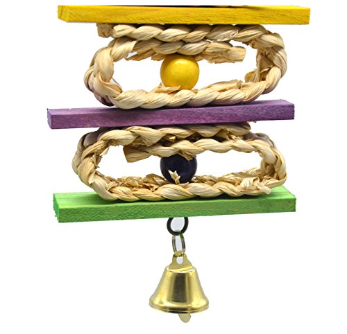 Mempa Parrot Toy,Bird Toys, Hanging Toy Parrot Nest Suitable for Medium and Small Parrots and Birds.… - Thumbnail 4