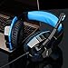 TECKNET USB Gaming Headset, Wired 7.1 Channel Surround Sound USB PC Computer Gaming Headset Over Ear Headphones with Microphone, Volume Control and LED Light