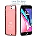 [Upgrade] iPhone 8/7/6S/6 Battery Case, SUNWELL 3000mAh High Capacity Ultra Slim External Charger Case for iPhone 8/7/6/6S with Extra 110% Battery Life (4.7