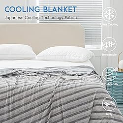 AmyHomie Cooling Blanket, Cooing Throw Blankets