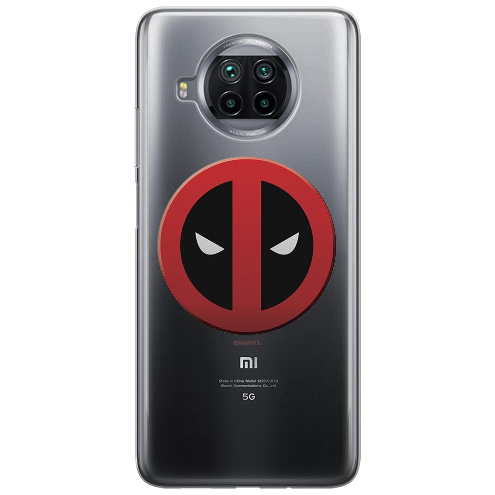 ERT GROUP mobile phone case for Xiaomi MI 10T LITE/REDMI NOTE 9 PRO 5G original and officially Licensed Marvel pattern Deadpool 003 adapted to the shape of the mobile phone, partially transparent — image 1