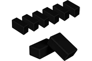 HoHaing Project Box 8 Pieces Electrical Box Small Junction Box ABS Plastic Enclosure Power Electronic Case Black 2.4" x 1.4" x 1"(61 x 36 x 25mm)