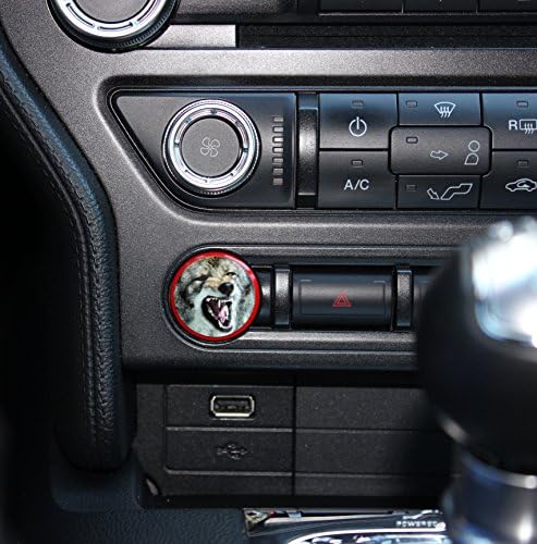 2015+ Coyote Howl Start Stop Sticker Decal GT