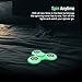 XDesign Fidget Spinner Figit Focus Toy, Prime Stress Reducer Hand Spinner Finger Toy for Kids and Adult, Easy Flick and Spin, Good for School, Work, Perfect For Anxiety Relieve - Glow in Dark