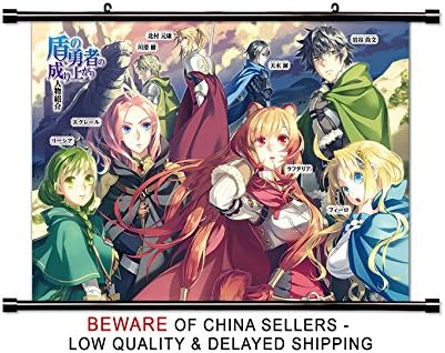 Amazon Com The Rising Of The Shield Hero Anime Fabric Wall Scroll Poster 32 X 23 Inches Posters Prints