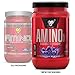 BSN Amino X Endurance & Recovery Powder with 10 Grams of Aminos Per Serving, Flavor: Grape, 30 Servings