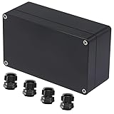 Raculety Project Box ABS Black Electrical Boxes