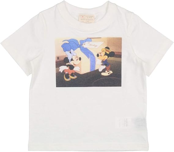 Amazon 子供服 Daddy Oh Daddy ダディオダディ 日本製ミッキー ミニーデザイン半袖tシャツ 80cm 150cm Tシャツ カットソー 通販