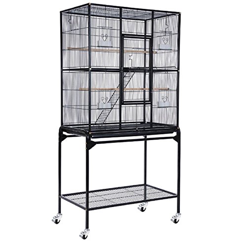 63" Inch Bird Parrot Chinchillas Ferret Cage Cockatiel House