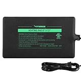 VIVOSUN 8x12 Inch Reptile Heating Pad 16W Under Tank Heater for Tropical and Temperate Reptiles