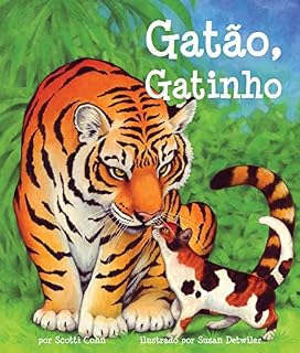 Livro Gatão, Gatinho: Big Cat, Little Kitty in Portuguese