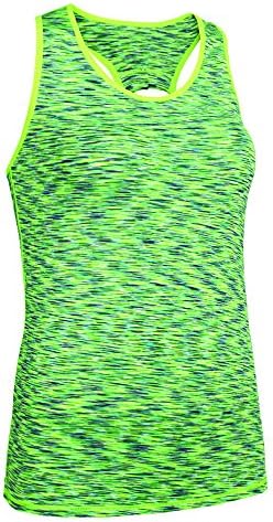 GreenStar Ladies Sports Athletic Shirts Anti-Bacterial Waterproof Yoga & Fitness … (Small / Medium, Green)