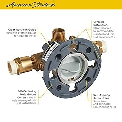 American Standard RU109SS Flash Shower Rough-in