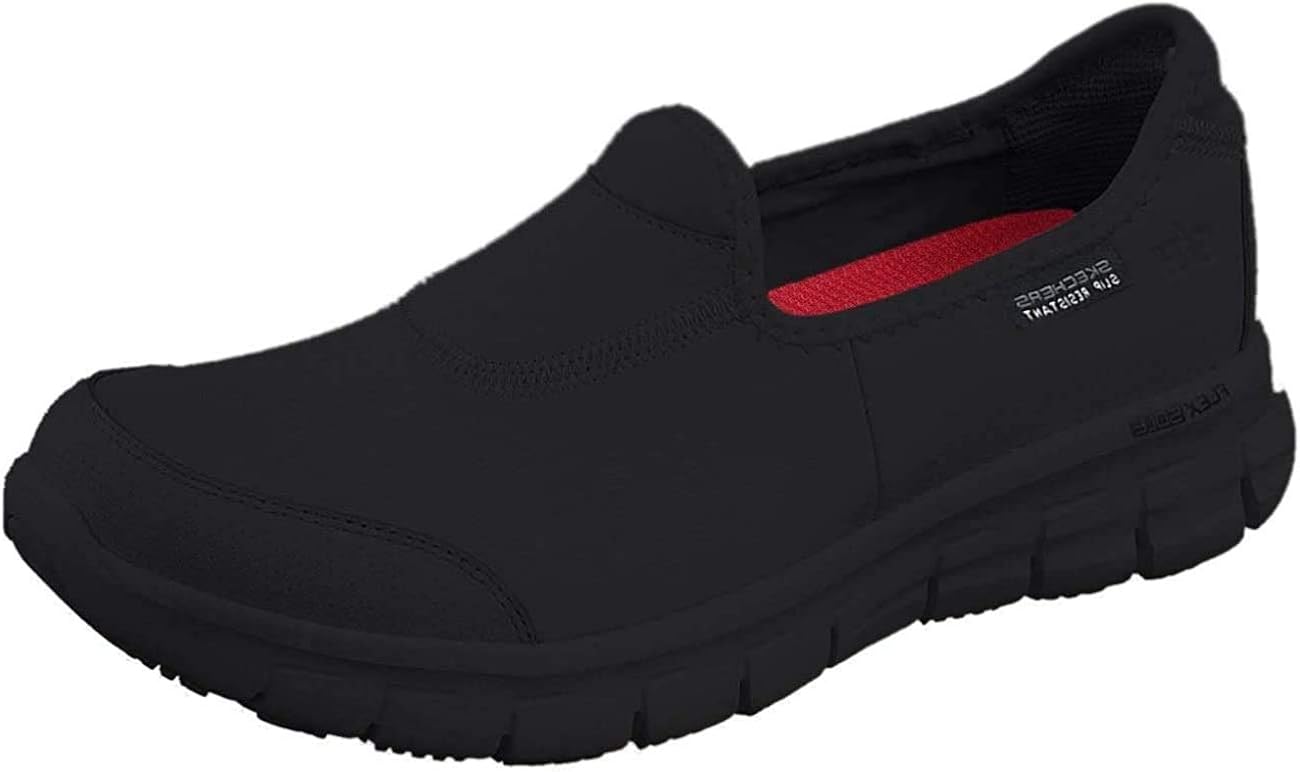 Skechers Occupational Womens/Ladies Sure Track Slip On Work Shoes