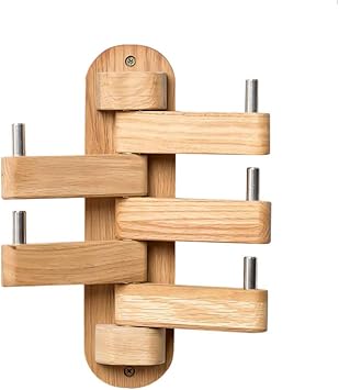 Dyjff Wandgarderobe Naturliches Holz Kleiderhaken Kleiderhaken Kleiderhaken Einzelhaken Zum Aufhangen Am Eingangsbereich Schlafzimmer Kreative Dekoration Fur Zuhause Amazon De Kuche Haushalt