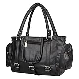 Marie Women's Hand Bag Maroon (black)