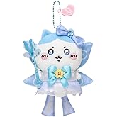 Chikawa Plush Keychain for Backpack, Kawaii Usagi Plush Keychain Accessories Purse Charm Pendant Gift for Women