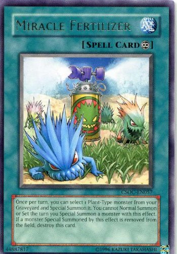 Yu-Gi-Oh! - Miracle Fertilizer (CSOC-EN057) - Crossroads of Chaos - Unlimited Edition - Rare