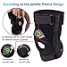 DISUPPO Hinged Knee Brace Support Women Men, Adjustable Open Patella Stabilizer for Sports Trauma, Sprains, Arthritis, ACL, Meniscus Tears, Ligament Injuries (Black, Medium(12.2-14/31-35.5cm))