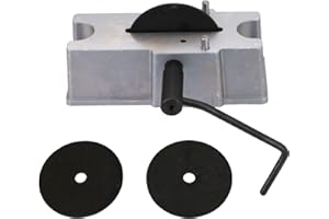 Dokili 66785 Manual Aluminum Piston Ring Filer 120 Grit Kit + 2 pcs 66786 Grinding Wheels