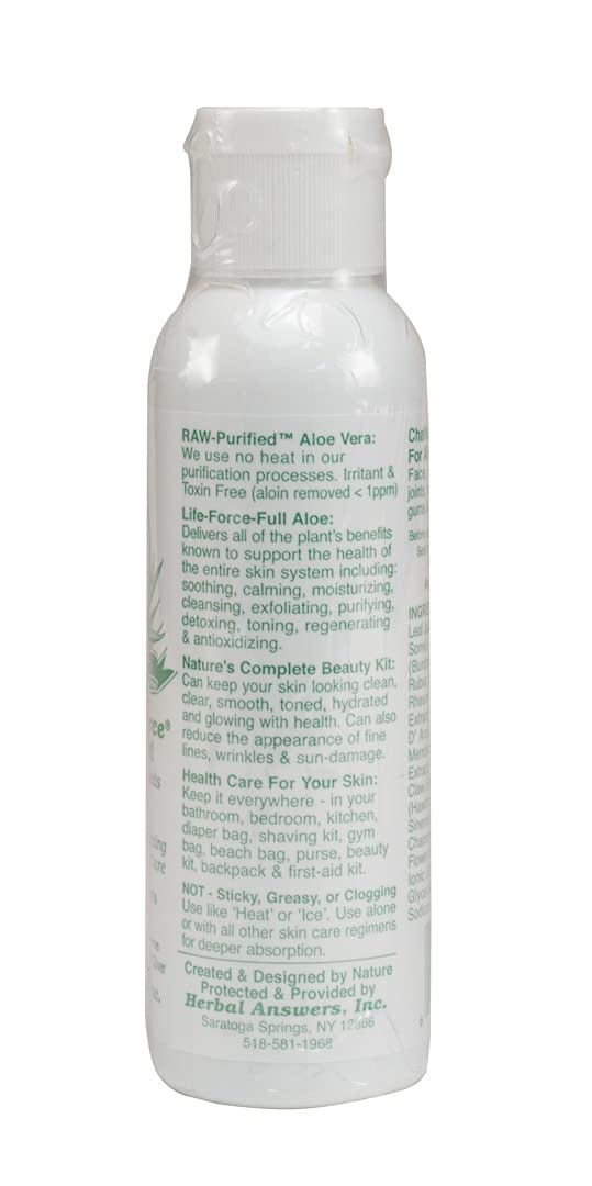 HERBAL ALOEFORCE THE SKIN GEL 4OZ. BOTTLE