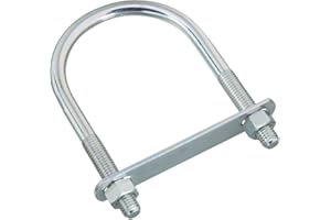 National Hardware N347-815 2190BC U Bolt in Zinc plated,1/2" x 3-1/2" x 6"