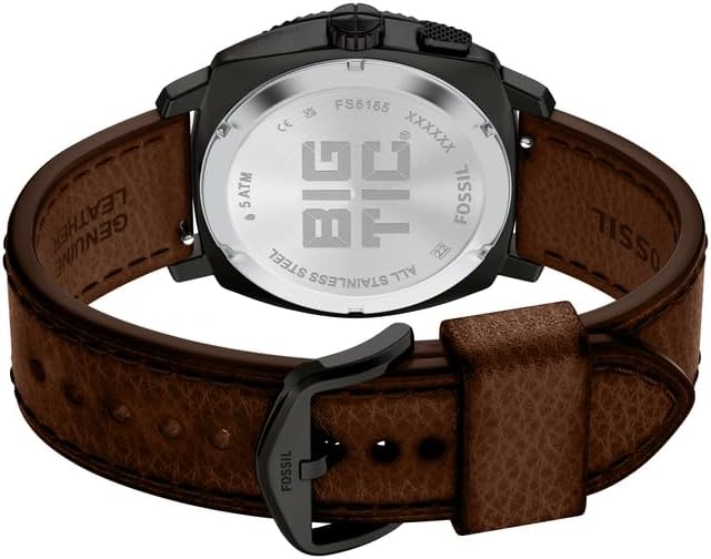 Machine FS6165 Reloj de Acero Inoxidable para Hombre, 41 mm, Color Negro