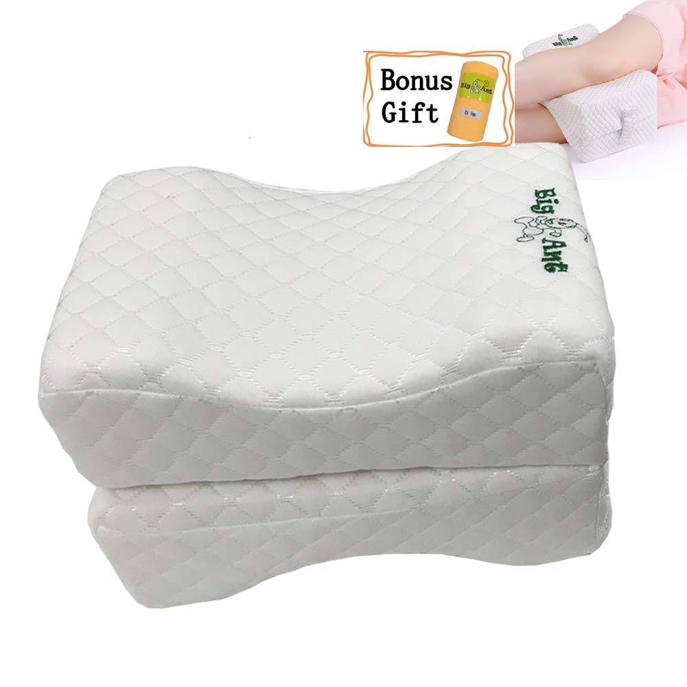 cuscino per gambe in con copertura lavabile cuscino per le gambe Dolore alla gamba alla schiena e al ginocchio Big Ant leg pillow memory foam cuscino gambe Cuscino per il ginocchio